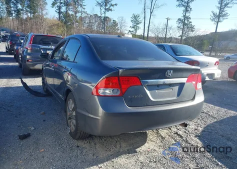 2009 Honda Civic Ex from USA, damaged, VIN 19XFA16849E011016